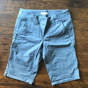Gray Loft Bermuda shorts